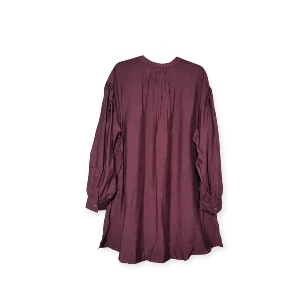 City Chic Refinity Limited Edition Balloon Sleeve Tunic dress Semi-sheer NWT M - Picture 11 of 14